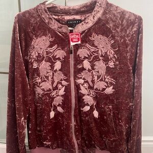 Tribal jacket dusty rose-S